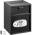 thumbnail image 1 of VEVOR Security Safe Box Digital Depository Safe Made of Carbon Steel Deposit Safe Electronic Code Lock Depository Safe with Deposit Slot Restaurant Safe with Two Emergency Keys, 1 of 9