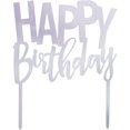 thumbnail image 1 of Cake Top HBD Slv Acr, 1 of 3