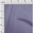 thumbnail image 1 of oneOone Organic Cotton Voile Fabric Triangle Geometric Printed Fabric 1 Yard 42 Inch Wide, 1 of 5