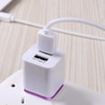 thumbnail image 3 of EGNMCR Double Port USB Wall Plug Brick Charging Box Adapter Double USB Charger Block USB Wall Charger With Smart Charging Cell Phone Wall Chargers For Travel charging Plug, 3 of 4