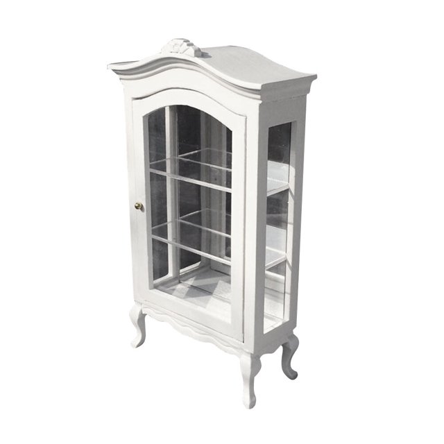 Lot de 1 Buffet de Maison de Poupée en Blanc pour Collectionneurs