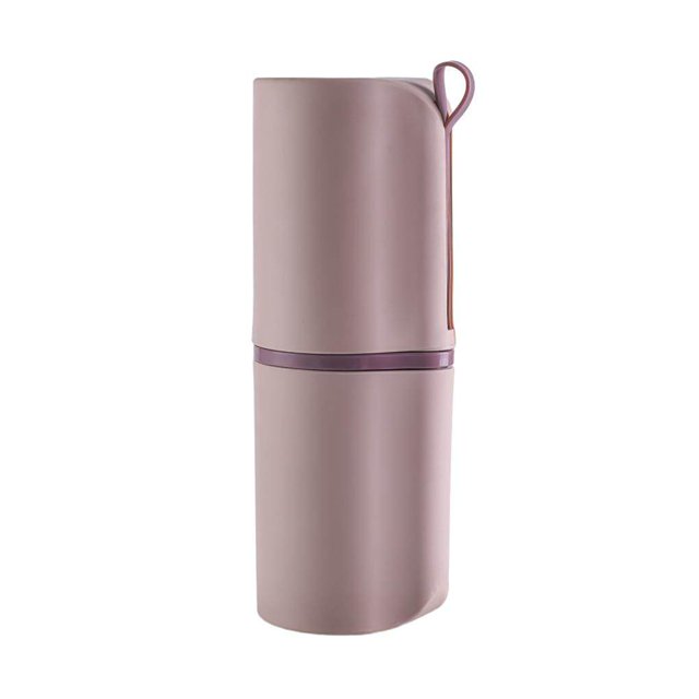 Travel Toothbrush Case Portable Multifunctional Wash Storage Box Cup Hard Toothpaste Cup for Trips Camping Bathroom School Travel Outdoor