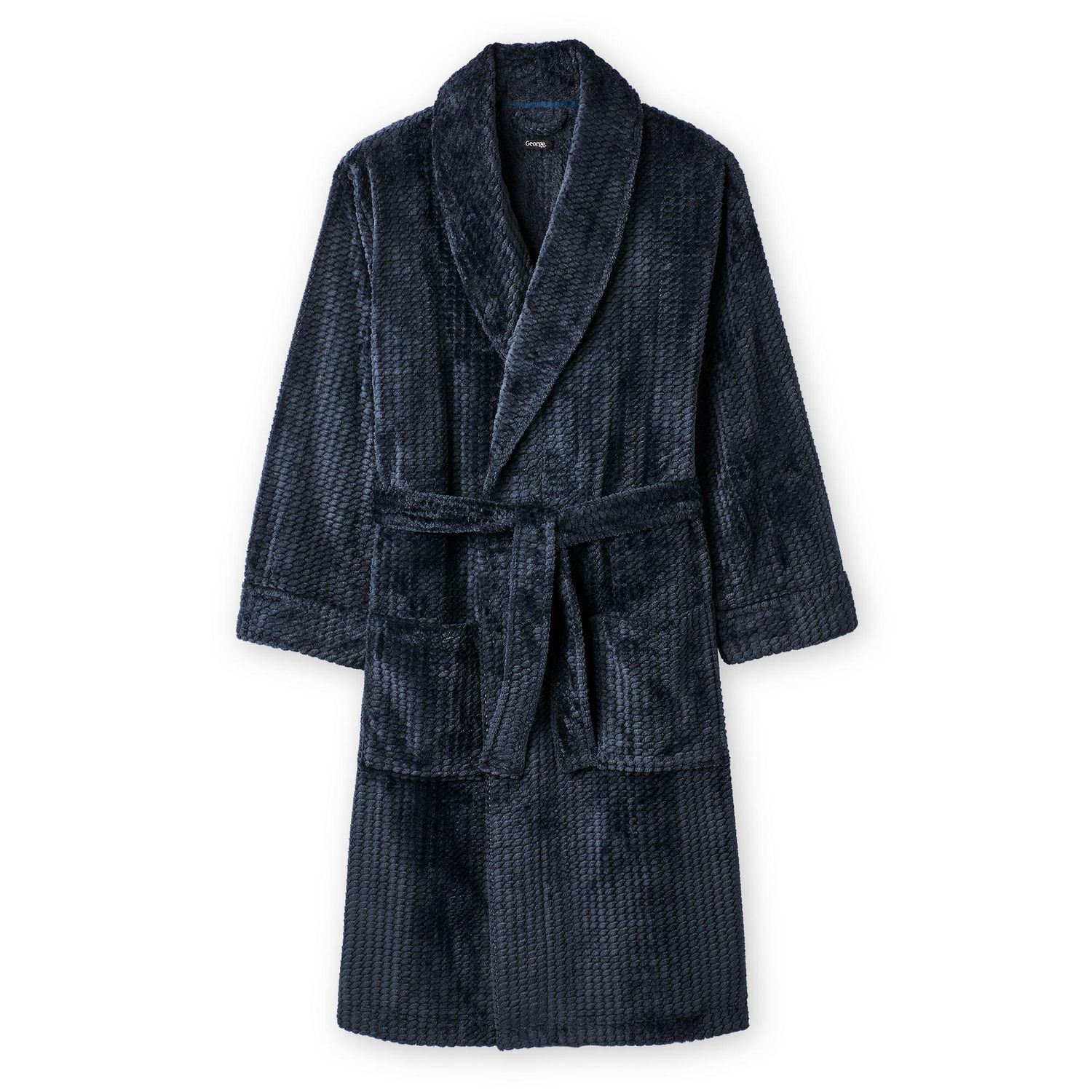 Robe de chambre à col châle George pour hommes