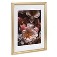 thumbnail image 3 of DesignOvation Breylynn 14x18 matted to 11x14 Gold Tabletop Picture Frame, 3 of 8