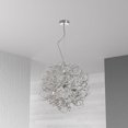 thumbnail image 3 of Luminaire suspendu Dainolite BAY-166LP-PC en chrome poli, 3 of 3