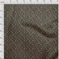 thumbnail image 4 of oneOone Polyester Spandex Dark Green Fabric Asian Suzani Sewing Craft Projects Fabric Prints By Yard 56 Inch Wide, 4 of 5