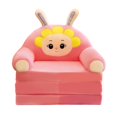 thumbnail image 2 of Toddler Couch Cover Foldable Furniture Protector Sofa Bed Cover Washable Cartoon Clouds Baby, 2 of 9