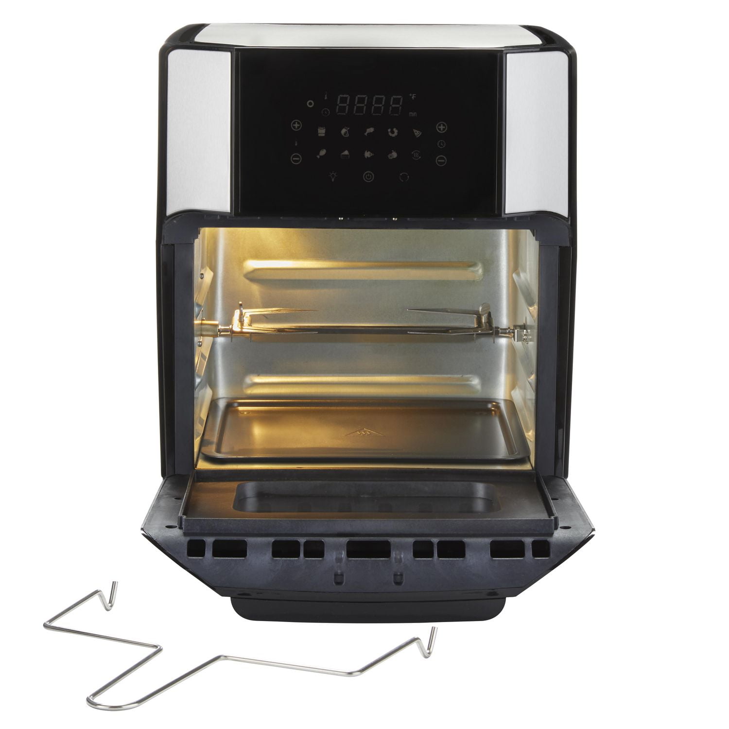 Virage ouest 12,6 QT. Four à Friteuse à Air Numérique XL, 10 Préréglages, 6 Fonctions