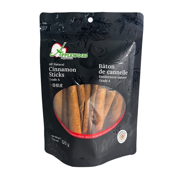 Applewood Signature Cinnamon Sticks (Grade A), 120g