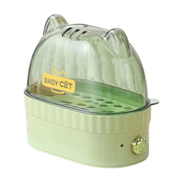 Défroisseur à Oeufs Électrique à Arrêt Automatique - Appareil Compact pour le Déjeuner pour Oeufs Durs/mollets, Usage en Dortoir et à la Maison, Conception Écoénergétique avec Cuisson à la Vapeur à 360°