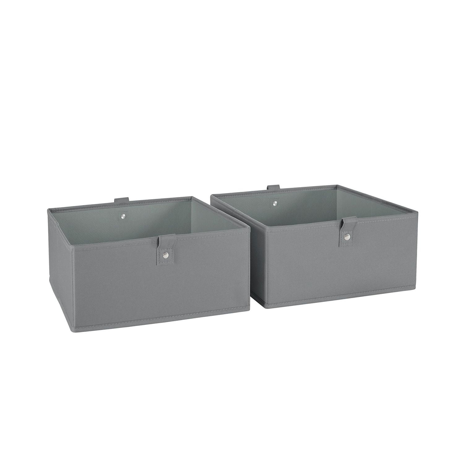 Kids 4-Tier 24in Ladder Shelf with Toy Organizer and 2pc Gray Bins