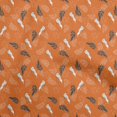 thumbnail image 1 of oneOone Silk Tabby Orange Fabric Tropical Sewing Material Print Fabric By The Yard 42 Inch Wide, 1 of 5