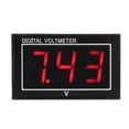 thumbnail image 1 of Voltage Meter, Easy To Connect Wide Measuring Range Voltage Panel, For Electric Bikes Battery Voltage Motorcycles Children'S Cars, 1 of 8