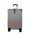 thumbnail image 2 of TRAVLR  Strokes 3 Piece (20"25"29") Hardside Luggage Set Expandable,  Anti-Scratch, Mute Eight Wheels  Wheels and TSA Lock- Silver, 2 of 6