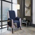 thumbnail image 1 of Housse de Protection Réversible pour Meubles de Chiens et Chats Chaise Marine/gris, 1 of 5