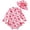 Rose Chaud, variante sur sertiohcv Maillot de Bain pour Tout-Petites Filles Maillot de Bain pour Bébés Filles Cordon de Serrage Fermeture Éclair Maillot de Bain Manches Longues Maillot Dermoprotecteur Tenue de Bain avec Chapeau pour Bébé Fille Rose Vif Taille pour 18-24 Mois