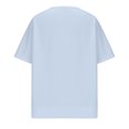 thumbnail image 3 of Plebaso T-shirts Surdimensionnés pour Garçons Filles Manches Courtes Décontractés T-Shirts Unis Enfants Col Rond Hauts Légers, 3 of 5