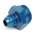 thumbnail image 1 of Holley Performance Carburetor Fuel Inlet Fitting 26-73 For Use With Center Hung Fuel Bowl; 6 AN Hose Size; 7/8 Inch-20 Thread Size; Blue Anodized; Single, 1 of 3