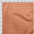 thumbnail image 4 of oneOone Silk Tabby Orange Fabric Abstracts Fabric For Sewing Printed Craft Fabric By The Yard 42 Inch Wide, 4 of 5