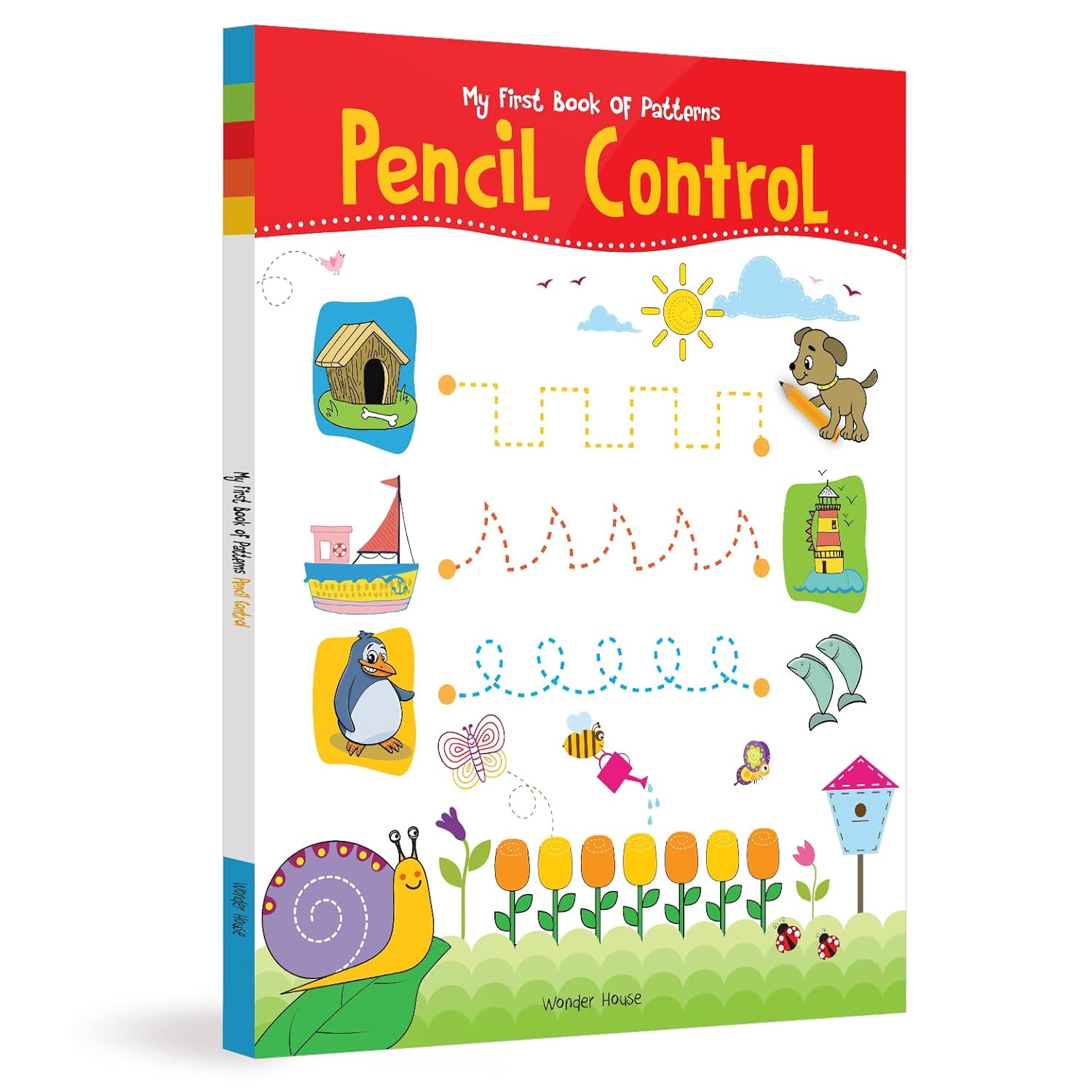 Book: My First Book of Patterns Pencil Control: Patterns Practice Book for Kids (Pattern Writing), Wonder House Books, Trade paperback