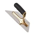 thumbnail image 2 of pitrice Drywall Trowels Stainless Steel Soft Handle for Wall Construction Concrete 23.4cm Irregular, 2 of 9