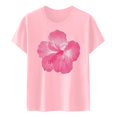 thumbnail image 4 of LUOGENLI T-shirts pour Femme pour Femmes Mode Décontractée Chemises Imprimées Col Rond Manches Courtes T-Shirt Hauts Tunique Blouse 4TG T-shirts pour Femmes T-shirts Graphiques Fête de la Saint-Patrick L, 4 of 4