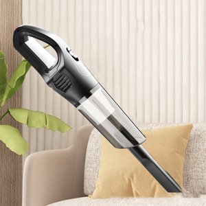 Meitianfacai Accueil Aspirateur portatif Portable sans fil Aspirateurs de voiture Nettoyeur humide à sec Super aspiration USB Frais