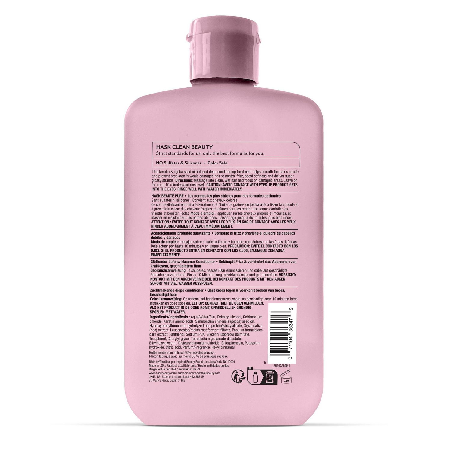 Keratin Smooth Smoothing Deep Conditioner Bottle