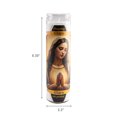 thumbnail image 3 of Unscented White Religious Candle Praying Mary - Set of 6, 3 of 4