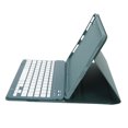 thumbnail image 1 of Tablet Case Fit for Air 11 Inch M3 2025 M2 2024 Tablet Protective Cover, Folio Detachable Wireless  Keyboard Cover Soft TPU Back Case with 7 Color Backlit Pencil, 1 of 7