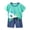 Mint Green, variant on TTUHYWXI Toddler Summer Graphic Clothes 2 Pieces Baby Boys Girls Cute Short Sleeve Tops Shorts Outfits Comfort Breathable Set (Light Blue, 9-18 Months)
