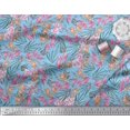 thumbnail image 2 of Soimoi Polyester Crepe Fabric & Orchids Floral Print Sewing Fabric Yard 42 Inch Wide, 2 of 3