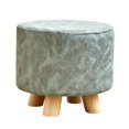 thumbnail image 4 of Lipstore Pouf Repose-Pieds Rond Petit Pouf Créatif pour Entrée Intérieure Chambre de Bébé Gris, 4 of 8