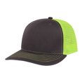 thumbnail image 1 of TOPTIE Mens 6 Panel Trucker Cap, Adjustable Snapback Summer Mesh Hat for Outdoor Sports, 1 of 8