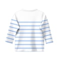 thumbnail image 4 of MeetoTime T-shirt pour Enfants, Mode, Couleur Unie, Imprimé, Manches 3/4, Col Rond, Hauts, Tout-Petits, Enfants, pour Garçons et Filles, 4 of 4