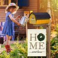 thumbnail image 4 of Garden Flag Spring Garden Flag Spring Flag Yard Flag Seasonal Garden Flags Small Flags Spring Yard Flags Double Sided Porch Flag Welcome Lawn Flags Burlap, 11.8X 17.7 Inch, Home, 4 of 7