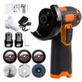 thumbnail image 1 of Amdohai 12V Cordless Brush Angle Grinder Kit, Ginding disc 3 Inch/76mm, Lightweight Angle Grinder Tool w/, 1 of 8