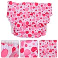 thumbnail image 1 of WHAMVOX 1 Pce Rose Couche pour Adulte Réutilisable Lavable Lourde Absorbante PUL Tissu Imperméable pour Adultes 68X57cm, 1 of 6