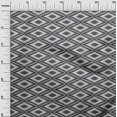 thumbnail image 2 of oneOone Cotton Poplin Fabric Geometric Ikat Printed Craft Fabric BTY 42 Inch Wide, 2 of 4