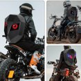 thumbnail image 4 of LED Backpack, Waterproof BT Digital Backpack Large Capacity  for Textbooks for Hiking, 4 of 7