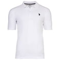 thumbnail image 1 of U.S. POLO ASSN. men's POLO - piqué, logo Brodé, Coton Extensible Blanc 3TG (XXX-Grand), 1 of 3