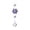 Purple, variant on Crystal Crafts Suncatcher Home Garden Decor Pendant Suncatcher