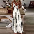 thumbnail image 3 of Birdeem Womens Spring and Summer Solid Slim Fit V-Neck Racerback Tank Top Wrapped Hip Casual Dress, 3 of 5