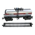 thumbnail image 1 of HILABEE 1:75 Train Accessories Model Ornament Home Decor Children Miniature Carriage Silver, 1 of 9