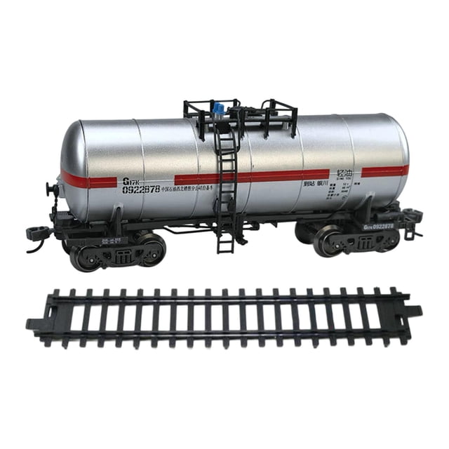 HILABEE 1:75 Train Accessories Model Ornament Home Decor Children Miniature Carriage Silver