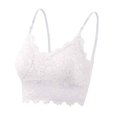 thumbnail image 1 of B91xZ Soutien-Gorge Triangle à Bretelles Réglables Mode Grande Taille Fermeture Arrière avec Armatures, Blanc P, 1 of 5