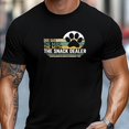 thumbnail image 1 of T-Shirt pour Homme, Confortable et Polyvalent, Simple et Stylé, T-Shirt pour Homme « DOG DAD THE for Man THE MYTH THE Collation DEALER » Graphique d'Été Décontracté à Col Rond à Manches Courtes, Grande Taille, 1 of 5