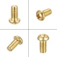 thumbnail image 5 of Unique Bargains M4x8mm Brass Machine Screws, Phillips Pan Head Fastener Bolts 36Pack, 5 of 5