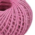 thumbnail image 3 of Uxcell 164 Feet 0.08" Jute Twine Jute Rope Jute Twine String Cords Pink for DIY, 3 of 6