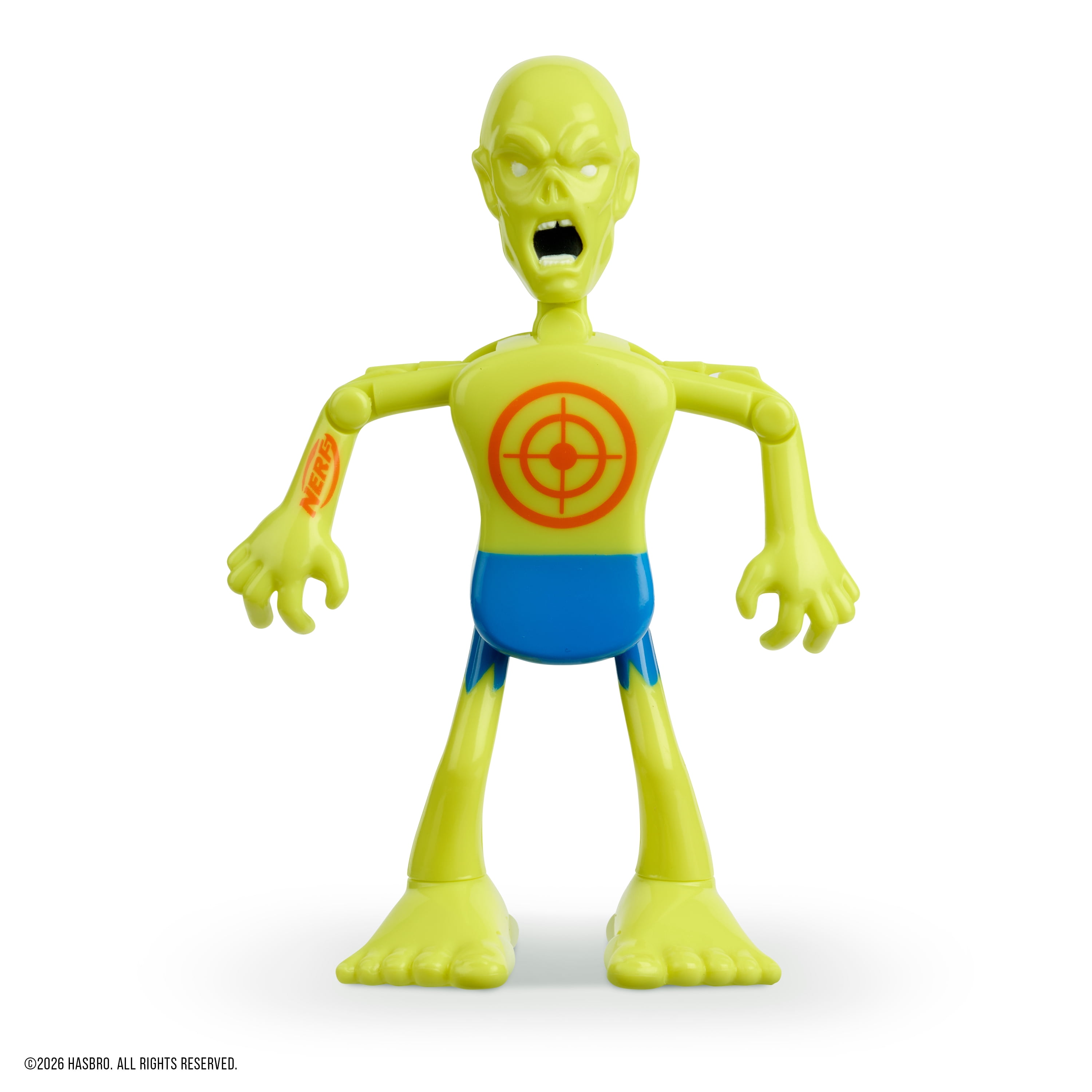 NERF Zombie Bullseye - Windup Target by Wilder Toys
